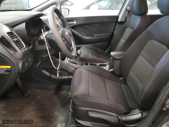 2017 Kia Forte LX with VIN 3KPFK4A70HE059656, listed as a Copart auction lot 47658255 with NaN miles and Clean Title. Bid and sale history available at carsss.com. Image 7.