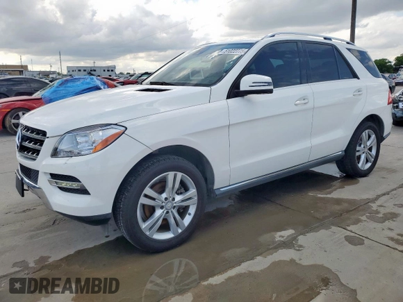 2015 Mercedes-Benz M 350 with VIN 4JGDA5JBXFA507272, listed as a Copart auction lot 51022775 with 121,315 mi miles and Clean title. Bid and sale history available at DreamBid. Image 1.
