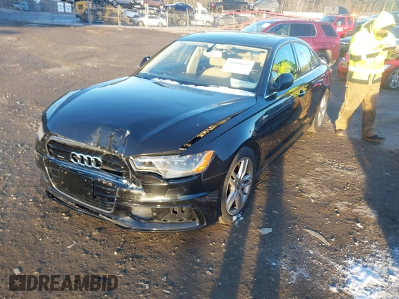 2012 Audi A6 Prestige z VIN WAUHGAFC0CN076036, wystawiony jako IAAI lot #41409687 z przebiegiem 54 601 mil mil oraz . Historia ofert i sprzedaży dostępna na DreamBid. Obrazek 2.