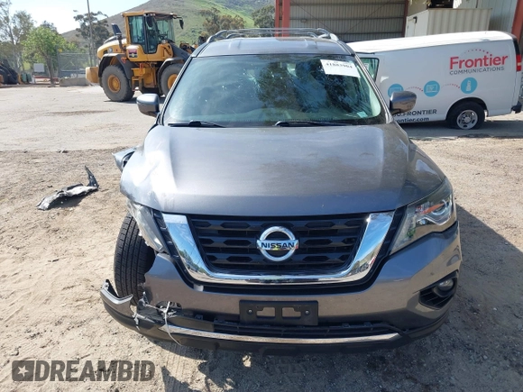 2019 Nissan Pathfinder S with VIN 5N1DR2MN0KC606551, listed as a IAAI auction lot 41883904 with 40,804 mi miles and . Bid and sale history available at DreamBid. Image 12.