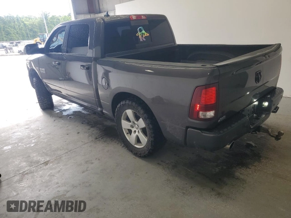 2016 Ram 1500 Sport with VIN 1C6RR7MT7GS100063, listed as a Copart auction lot 59121215 with 121,126 mi miles and Clean title. Bid and sale history available at DreamBid. Image 2.