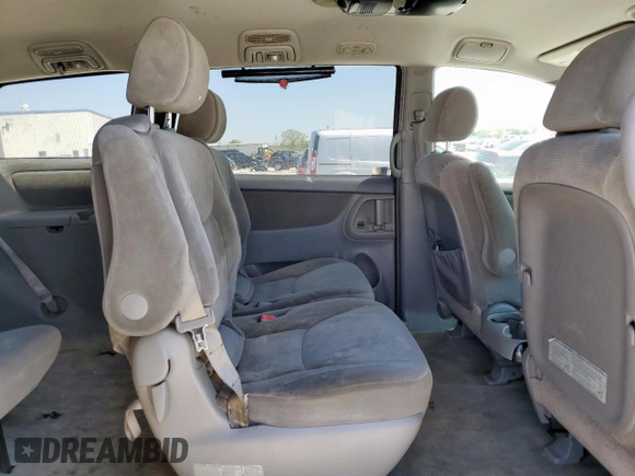2005 Toyota Sienna CE with VIN 5TDZA23C25S232058, listed as a Copart auction lot 52096745 with 0 mi miles and Salvage Title. Bid and sale history available at carsss.com. Image 11.