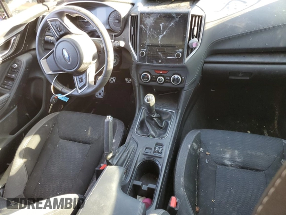 2017 Subaru Impreza with VIN 4S3GTAF66H1750595, listed as a Copart auction lot 88445255 with 54,142 mi miles and Salvage title. Bid and sale history available at DreamBid. Image 8.