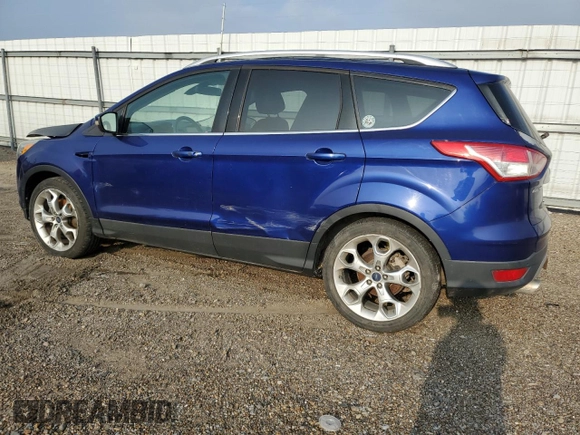 2016 Ford Escape Titanium with VIN 1FMCU9J95GUA75875, listed as a Copart auction lot 48929445 with 122,668 mi miles and Salvage Title. Bid and sale history available at DreamBid. Image 2.
