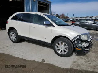 2007 Lincoln MKX with VIN 2LMDU68C57BJ16956, listed as a Copart auction lot 47212525 with 193,608 mi miles and Salvage Title. Bid and sale history available at carsss.com. Image 4.