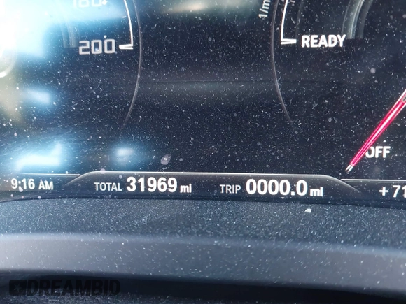 2020 BMW X3 M Competition with VIN 5YMTS0C03LLA57759, listed as a IAAI auction lot 41126676 with 31,969 mi miles and . Bid and sale history available at DreamBid. Image 16.