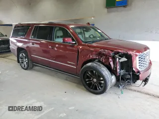 2018 GMC Yukon XL Denali with VIN 1GKS2HKJXJR141084, listed as a Copart auction lot 70080124 with 71,769 mi miles and Salvage Title. Bid and sale history available at carsss.com. Image 4.