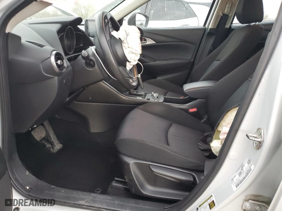 2019 Mazda CX-3 Sport with VIN JM1DKDB70K0443216, listed as a Copart auction lot 53196625 with 76,357 mi miles and Salvage Title. Bid and sale history available at carsss.com. Image 7.