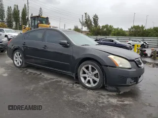 2008 Nissan Maxima 3.5 SE with VIN 1N4BA41E88C802674, listed as a Copart auction lot 47862425 with 153,442 mi miles and Salvage Title. Bid and sale history available at carsss.com. Image 4.