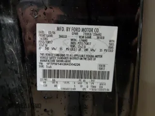 2006 Ford F-150 XLT with VIN 1FTPW14V26KD04226, listed as a Copart auction lot 51865075 with 133,204 mi miles and Salvage title. Bid and sale history available at DreamBid. Image 12.