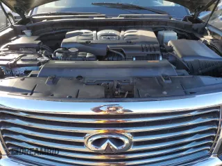2011 Infiniti QX56 8-passenger with VIN JN8AZ2NC0B9301783, listed as a Copart auction lot 76326614 with 111,861 mi miles and Clean Title. Bid and sale history available at carsss.com. Image 12.