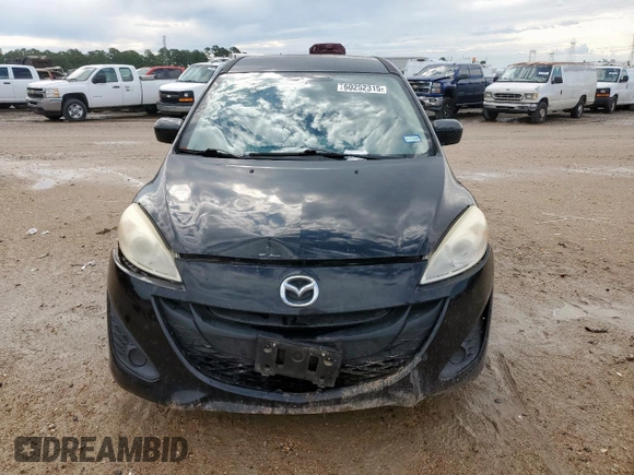 2012 Mazda 5 Sport with VIN JM1CW2BL6C0120288, listed as a Copart auction lot 60252315 with 127,494 mi miles and Salvage title. Bid and sale history available at DreamBid. Image 5.