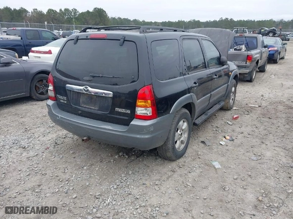 2002 Mazda Tribute LX with VIN 4F2YU08192KM35689, listed as a IAAI auction lot 41356009 with 217,866 mi miles. Bid and sale history available at carsss.com. Image 4.