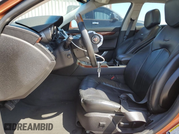 2008 Cadillac CTS RWD w/1SB with VIN 1G6DV57V680187437, listed as a Copart auction lot 51904345 with 129,211 mi miles and Salvage Title. Bid and sale history available at carsss.com. Image 7.