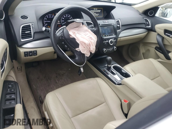 2018 Acura RDX w/Advance Pkg with VIN 5J8TB3H74JL012518, listed as a Copart auction lot 43833485 with 77,828 mi miles and Salvage Title. Bid and sale history available at carsss.com. Image 8.