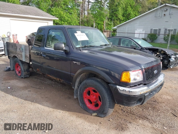 2001 Ford Ranger XL Fleet z VIN 1FTZR15E21TA14005, wystawiony jako IAAI lot #42212472 z przebiegiem 145 933 mil mil oraz . Historia ofert i sprzedaży dostępna na DreamBid. Obrazek 1.