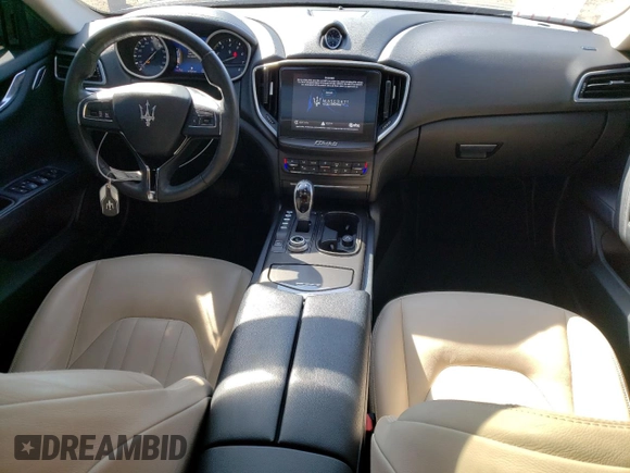2018 Maserati Ghibli with VIN ZAM57XSA5J1286080, listed as a Copart auction lot 44283304 with 57,328 mi miles. Bid and sale history available at carsss.com. Image 8.