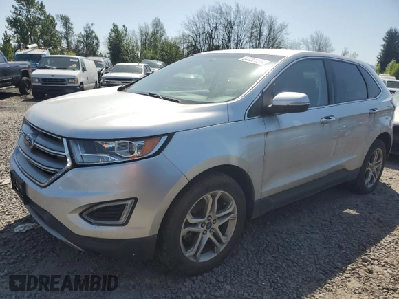 2016 Ford Edge Titanium with VIN 2FMPK4K98GBB66993, listed as a Copart auction lot 54732725 with 126,606 mi miles and Clean Title. Bid and sale history available at carsss.com. Image 1.