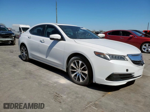 2016 Acura TLX with VIN 19UUB1F32GA008089, listed as a Copart auction lot 49643095 with 71,093 mi miles and Salvage Title. Bid and sale history available at carsss.com. Image 4.