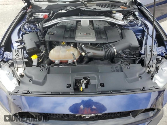 2019 Ford Mustang GT with VIN 1FA6P8CF5K5188157, listed as a Copart auction lot 62014865 with 14,346 mi miles and Salvage title. Bid and sale history available at DreamBid. Image 11.