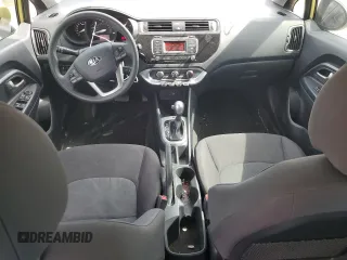 2016 Kia Rio LX with VIN KNADM4A35G6539630, listed as a Copart auction lot 65754674 with 87,478 mi miles and Salvage Title. Bid and sale history available at DreamBid. Image 8.