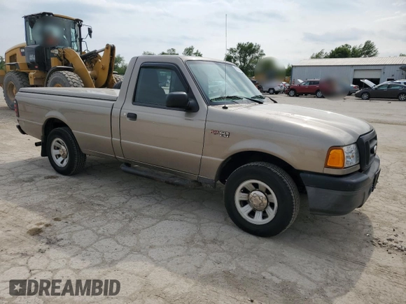 2004 Ford Ranger XL with VIN 1FTYR10U24PB36466, listed as a Copart auction lot 59764985 with 116,121 mi miles and Clean title. Bid and sale history available at DreamBid. Image 4.