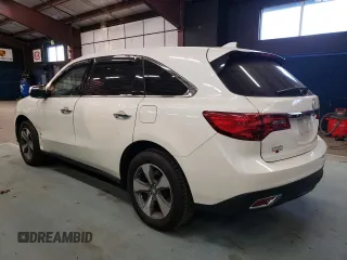 2016 Acura MDX with VIN 5FRYD4H21GB035211, listed as a Copart auction lot 79835604 with 135,233 mi miles and Salvage Title. Bid and sale history available at carsss.com. Image 2.