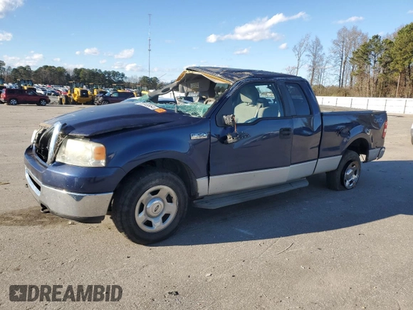 2007 Ford F-150 XLT with VIN 1FTPX14V87KC18725, listed as a Copart auction lot 86946664 with 238,544 mi miles and Salvage title. Bid and sale history available at DreamBid. Image 1.