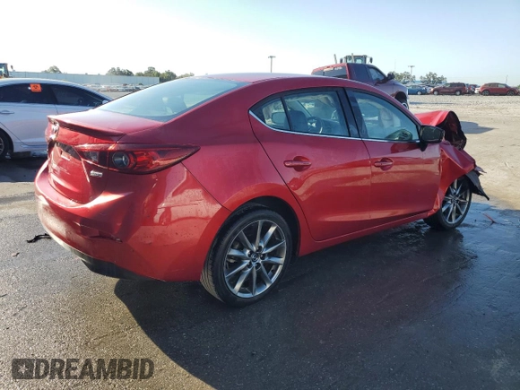 2018 Mazda 3 Touring with VIN 3MZBN1V34JM241879, listed as a Copart auction lot 53546735 with 25,950 mi miles and Salvage Title. Bid and sale history available at carsss.com. Image 3.