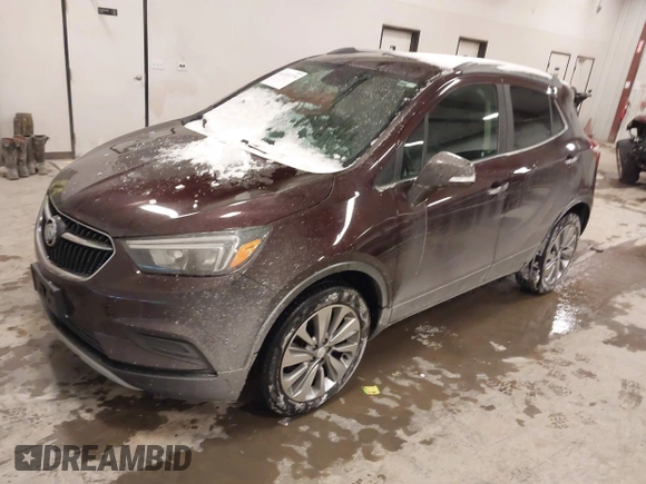 2018 Buick Encore Preferred with VIN KL4CJASB7JB551895, listed as a IAAI auction lot 41333779 with 72,904 mi miles and . Bid and sale history available at DreamBid. Image 17.