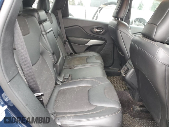 2018 Jeep Cherokee Latitude Plus with VIN 1C4PJLLBXJD524177, listed as a Copart auction lot 51149735 with 57,333 mi miles and Salvage Title. Bid and sale history available at carsss.com. Image 11.