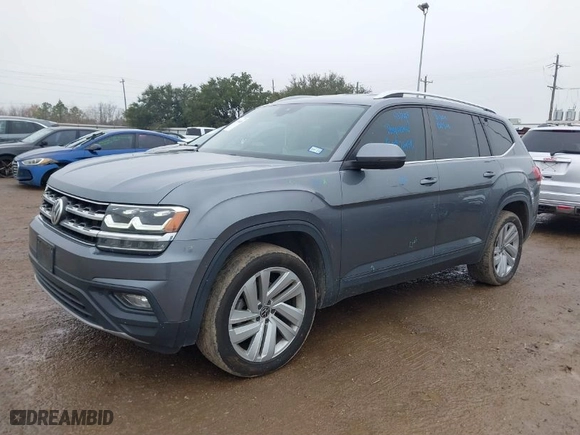 2019 Volkswagen Atlas 3.6L V6 SE w/Technology with VIN 1V2WR2CA3KC592610, listed as a IAAI auction lot 41379488 with 72,888 mi miles. Bid and sale history available at carsss.com. Image 2.