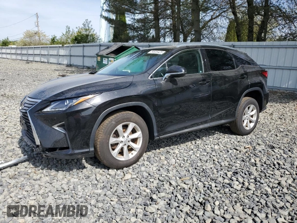 2017 Lexus RX with VIN 2T2BZMCA0HC089740, listed as a Copart auction lot 54655425 with 65,196 mi miles and Salvage Title. Bid and sale history available at carsss.com. Image 1.