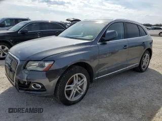 2014 Audi Q5 Prestige z VIN WA1VMAFPXEA054972, wystawiony jako Copart lot #77451394 z przebiegiem Nie podano mil oraz Szkoda całkowita • Salvage title. Historia ofert i sprzedaży dostępna na DreamBid. Obrazek 1.