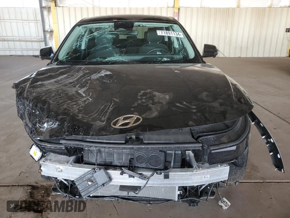 2023 Hyundai Ioniq 5 Limited with VIN KM8KR4AE9PU231123, listed as a Copart auction lot 71891134 with 12,412 mi miles and Salvage title. Bid and sale history available at DreamBid. Image 5.
