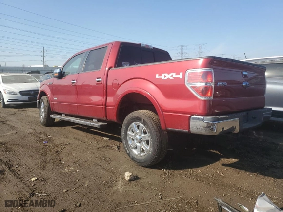 2013 Ford F-150 XL with VIN 1FTFW1ET0DKG42665, listed as a Copart auction lot 48795415 with 167,865 mi miles and Salvage Title. Bid and sale history available at carsss.com. Image 2.