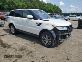 2016 Land Rover Range Rover Sport SE with VIN SALWG2PF0GA117795, listed as a Copart auction lot 59638445 with 90,445 mi miles and Salvage title. Bid and sale history available at DreamBid. Image 4.