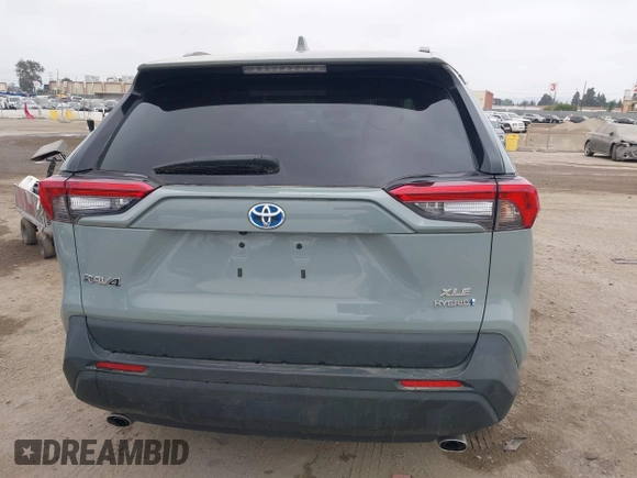 2022 Toyota RAV4 Hybrid XLE Premium with VIN 4T3B6RFV8NU102695, listed as a IAAI auction lot 42385078 with 35,614 mi miles and . Bid and sale history available at DreamBid. Image 16.