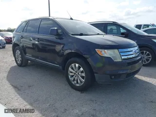 2007 Ford Edge SEL PLUS with VIN 2FMDK39C97BB50414, listed as a IAAI auction lot 41715172 with 161,025 mi miles. Bid and sale history available at carsss.com. Image 1.