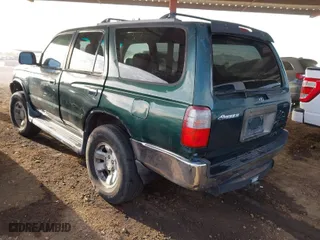 1999 Toyota 4Runner SR5 with VIN JT3GN86R4X0129944, listed as a IAAI auction lot 41537597 with 361,416 mi miles. Bid and sale history available at carsss.com. Image 3.