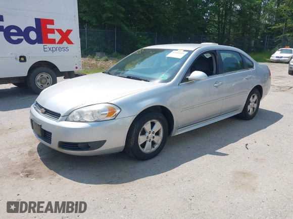 2011 Chevrolet Impala LT Fleet with VIN 2G1WG5EK8B1315819, listed as a IAAI auction lot 42503325 with 128,900 mi miles and . Bid and sale history available at DreamBid. Image 2.