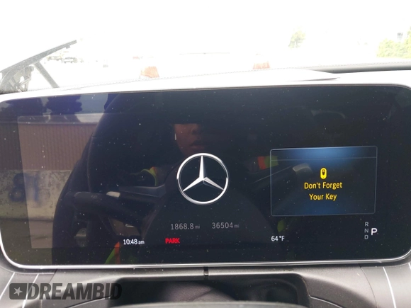 2022 Mercedes-Benz C 300 with VIN W1KAF4GBXNR037485, listed as a IAAI auction lot 41901915 with 36,504 mi miles and . Bid and sale history available at DreamBid. Image 7.