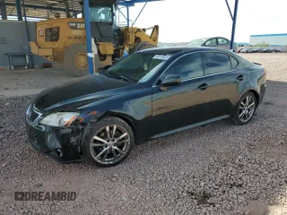 2008 Lexus IS 250 z VIN JTHBK262685060482, wystawiony jako Copart lot #58515845 z przebiegiem 100 243 mil mil oraz Szkody całkowita. Historia ofert i sprzedaży dostępna na DreamBid. Obrazek 1.