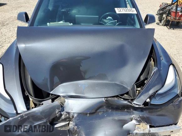 2019 Tesla Model 3 Mid Range with VIN 5YJ3E1EA2KF416304, listed as a Copart auction lot 52792845 with 140,552 mi miles and Salvage Title. Bid and sale history available at DreamBid. Image 12.