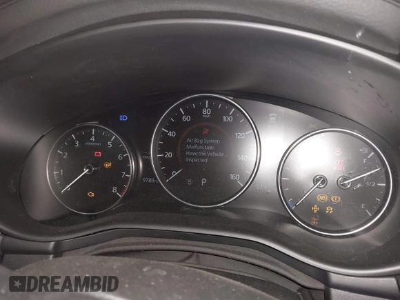 2023 Mazda 3 S Preferred with VIN 3MZBPACM5PM369790, listed as a IAAI auction lot 41612983 with 9,789 mi miles and . Bid and sale history available at DreamBid. Image 7.