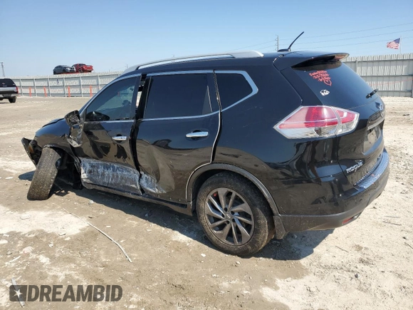 2016 Nissan Rogue SL with VIN 5N1AT2MT2GC732761, listed as a Copart auction lot 47031525 with 157,357 mi miles and Salvage Title. Bid and sale history available at carsss.com. Image 2.