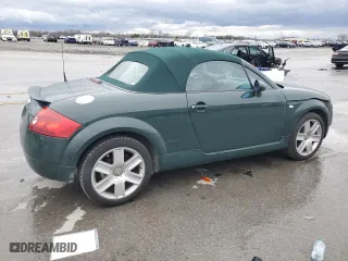 2003 Audi TT with VIN TRUTC28N131009858, listed as a Copart auction lot 49041755 with 50,148 mi miles and Salvage Title. Bid and sale history available at carsss.com. Image 3.