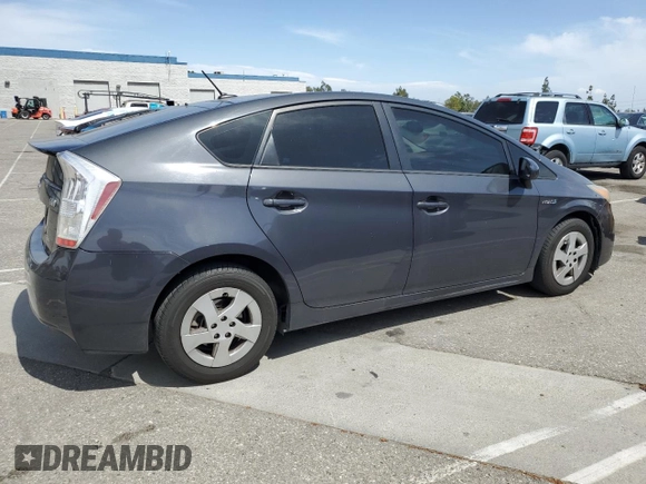 2010 Toyota Prius II with VIN JTDKN3DU4A0036574, listed as a Copart auction lot 56780145 with 204,102 mi miles and Clean Title. Bid and sale history available at DreamBid. Image 3.