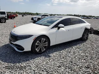 2022 Mercedes-Benz EQS 450+ z VIN W1KCG2DB9NA005009, wystawiony jako Copart lot #53672125 z przebiegiem 23 883 mil mil oraz Nie do naprawy. Historia ofert i sprzedaży dostępna na DreamBid. Obrazek 1.