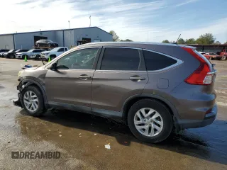 2015 Honda CR-V EX-L with VIN 2HKRM3H76FH525672, listed as a Copart auction lot 43263115 with 156,427 mi miles and Salvage Title. Bid and sale history available at carsss.com. Image 2.